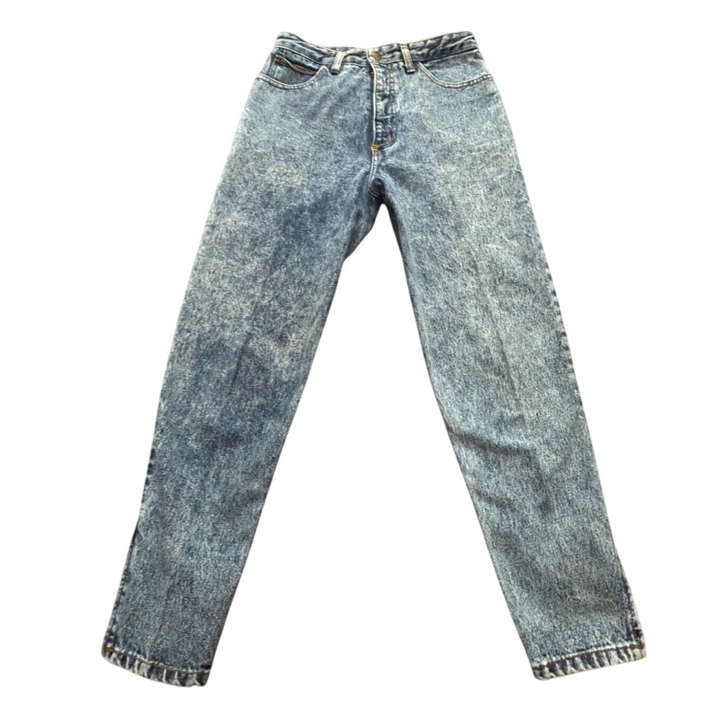Vintage Georges Marciano for Guess Acid Wash High Rise Tapered Jeans Size 31